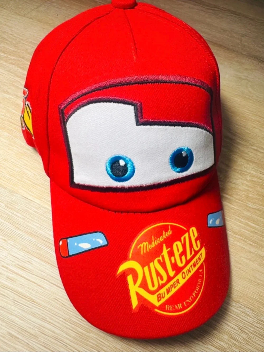 Toddler Red Lightning McQueen Cap